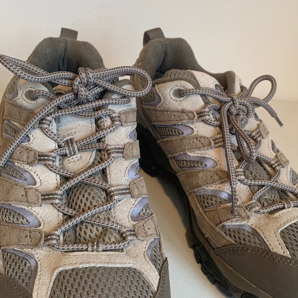 Merrell Moab 2 Ventilator Women’s Size 11 Gray and Blue Athletic Hiking Shoes - Picture 10 of 11